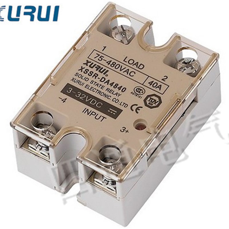 正品旭瑞 单相固态继电器直流控制交流XSSR-DA4810/20/25/40/50W1