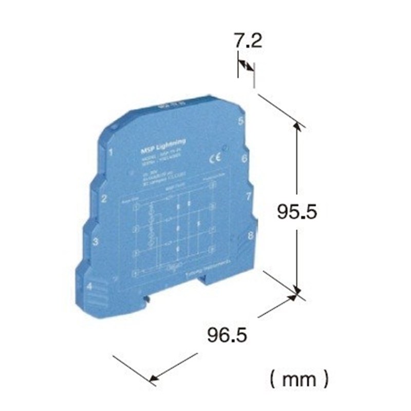 重庆宇通5VDC开关量/电压信号线路电涌保护防浪涌保护器SKS-D05
