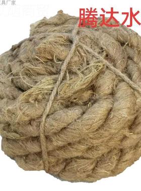 油套管工业密封管缝道用油料麻绳堵漏填VTZ工程填充沉降细油麻丝