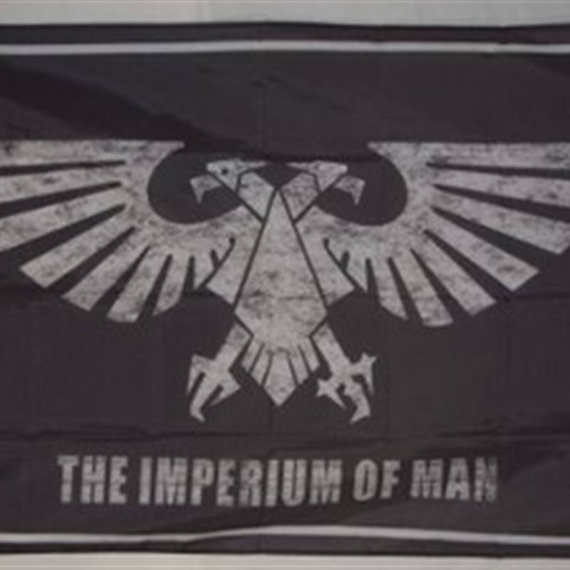 4号 四号 人类帝国旗帜 Imperium Of Man Flag 90*150 cm 3*5 FT