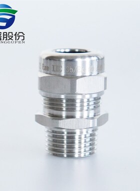 蓝盛NPT不锈钢电缆防水接头Exe防爆格兰头IP68锥螺纹密封固定葛兰