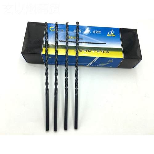 万绥6542直柄加长麻钻花5VJS.2m6.3m7m8.5m10.加m12m*3002黑色长