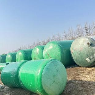 化粪池玻璃钢隔油池污水沼气厌氧三级沉淀池成品储水池农村粪便池