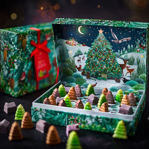 M&S玛莎圣诞限定魔幻冬日森林