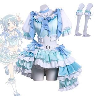 魔法少女小圆cos服美树沙耶香Magia打歌服洛丽塔风cosplay动漫服