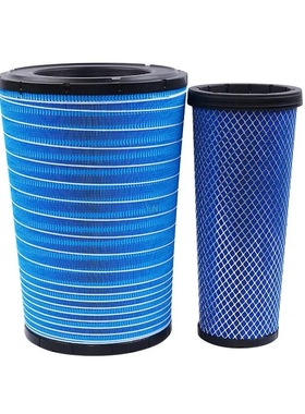 K3347PU空滤适用新欧曼GTL 400锥形460福田EST 490空气滤芯滤清器