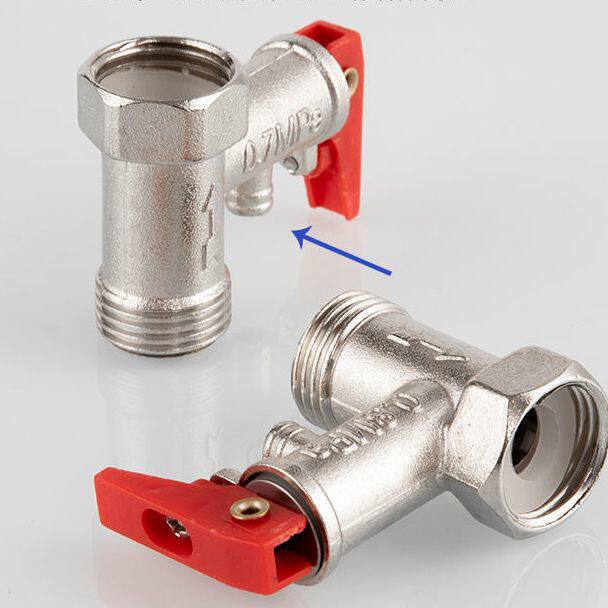 电热水器泄压阀家用热水器安全阀单向止回减压阀排气压力阀配件