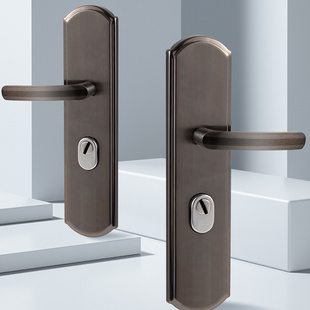 防盗门门把手手柄家用门锁配件大全室内大门把柄房间房门入户卧室