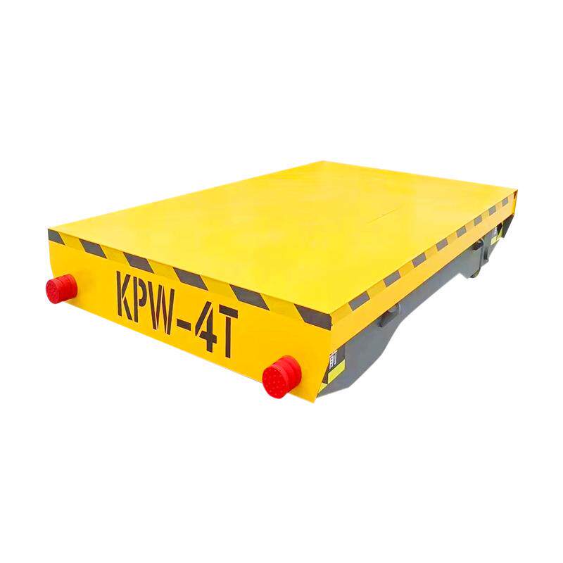 电动地平车智能遥控轨道电动平车场地车间平板车搬运车无轨地平车