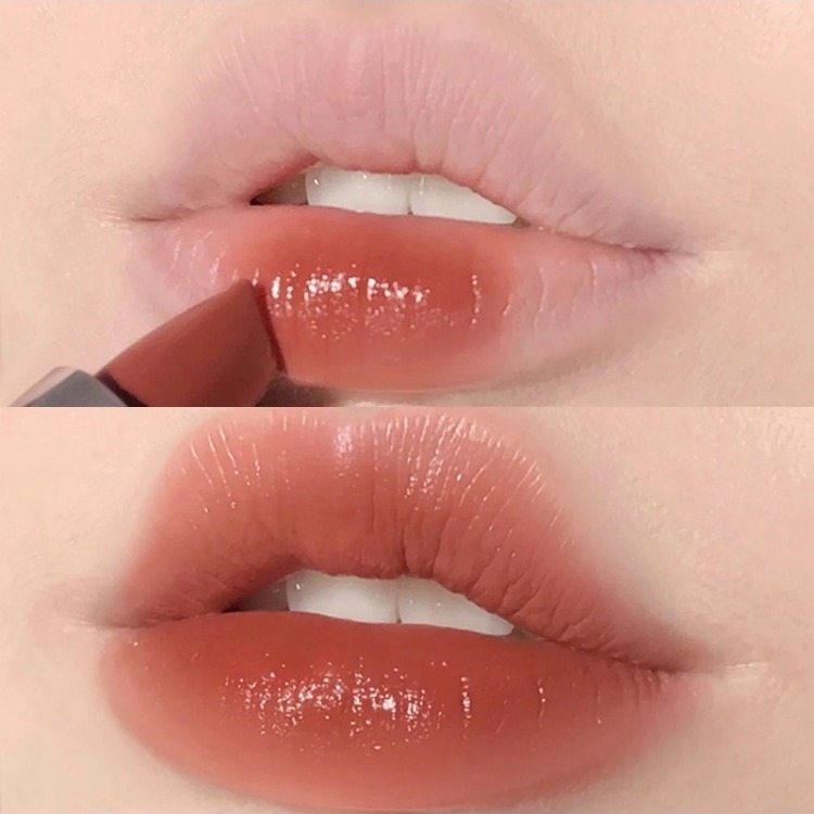 【适合干唇】肉桂蜜露口红长效保湿淡化唇纹防水不易沾杯润唇膏