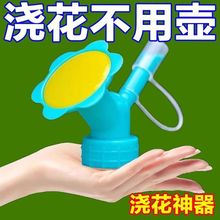 饮料瓶喷头矿泉水瓶通用园艺浇花家用喷雾器小型洒水喷嘴喷壶