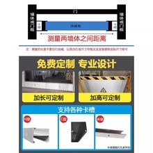 铝合金挡鼠板防鼠板门挡配电室可伸缩厨房仓库家用不锈钢隔鼠板