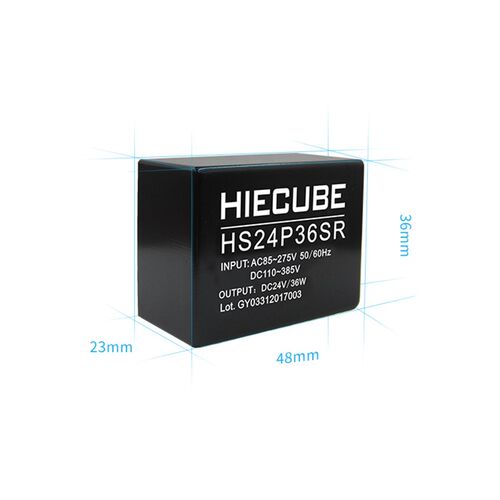 ACDC开关电源模块220v转24v网络交换机电源隔离稳压HS24P36SR
