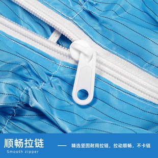 高筒防静电网面透气防臭电子厂实验车间男女工作皮革长筒靴 无尘鞋