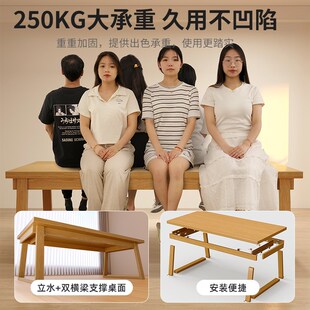 去客厅化实木书桌家用学习桌学生写字桌电脑桌双人长条桌子大板桌