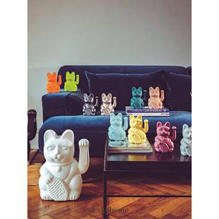 德国进口DONKEY招财猫摆件自动招手 家居客厅家用玄关装饰礼品