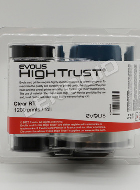 EVOLIS Agilia证卡打印机彩色带RT4F101C100覆膜带RTCL100NAAA