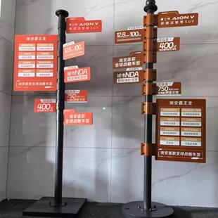 埃安4S指引牌广告展位卖点指示牌
