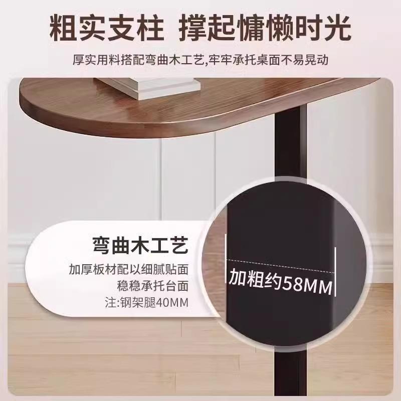 床边桌可升降可调节懒人笔记本电脑桌学生学习简易可折叠移动书桌