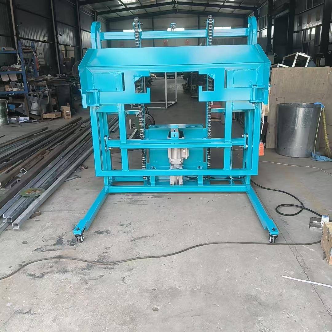 不锈钢电动提升机垂直升降设备链条垃圾桶提升设备举桶架倒料机