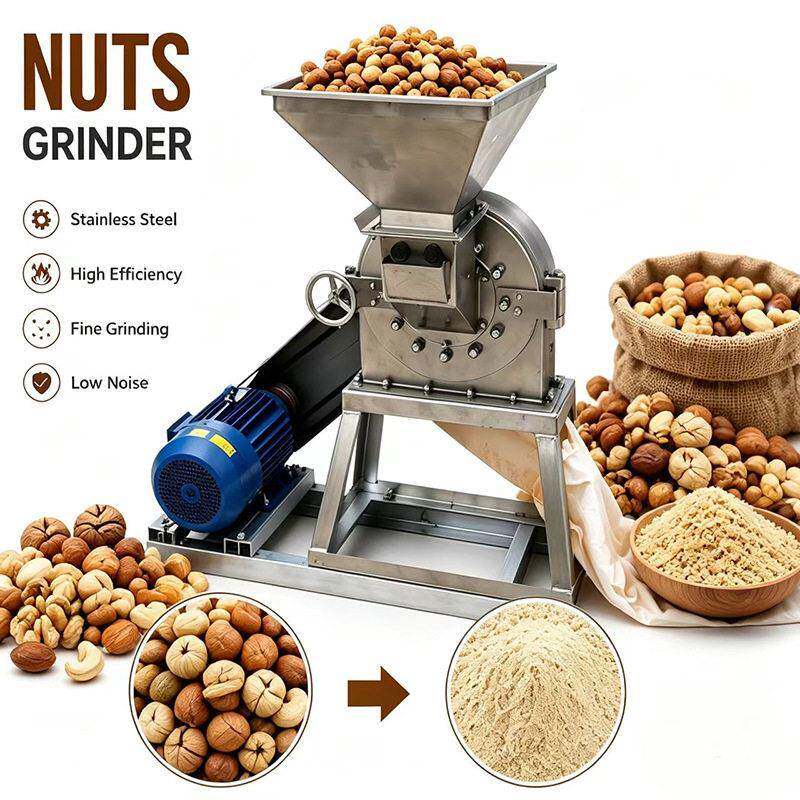 坚果粉碎机坚果磨粉机咖啡豆磨粉机燕麦磨粉grinding machine