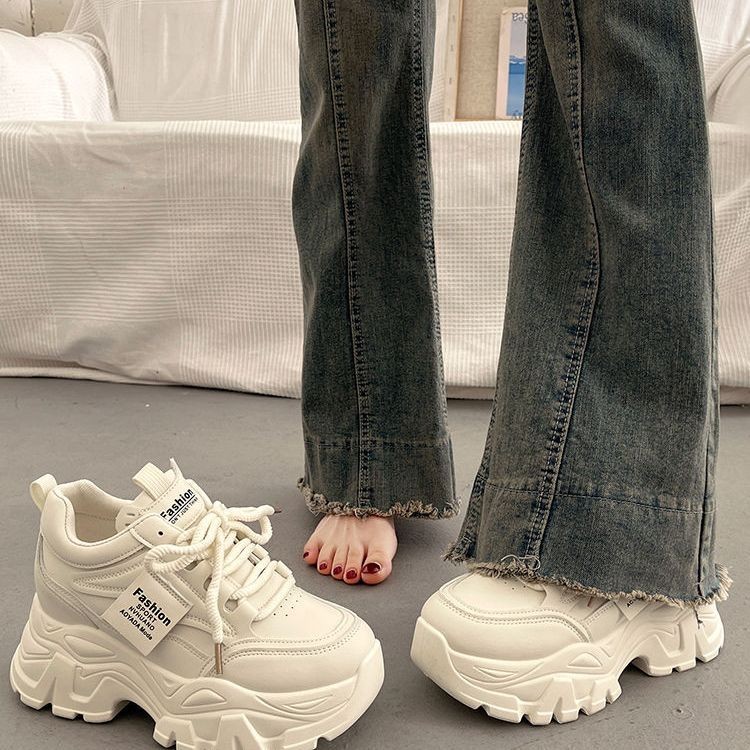 小个子7.5cm增高老爹鞋女休闲鞋