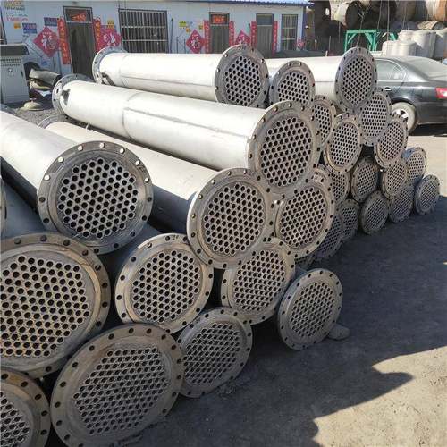 供应不锈钢冷凝器化工制药304不锈钢换热器二手列管式钛材冷凝器