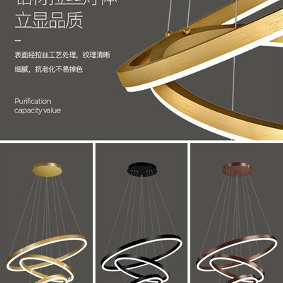 复式楼大吊灯挑空客厅吊灯别墅楼梯灯轻奢跃层挑高楼中楼大厅吊灯
