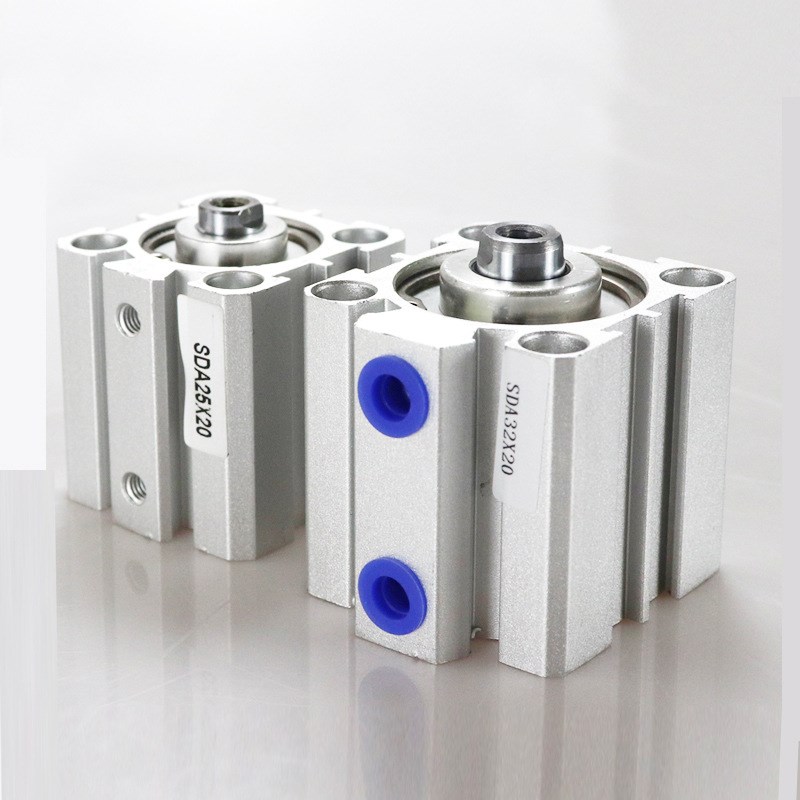 亚德客型精品薄型气缸SDA50X5-10-20-30-40-50-60*70*100