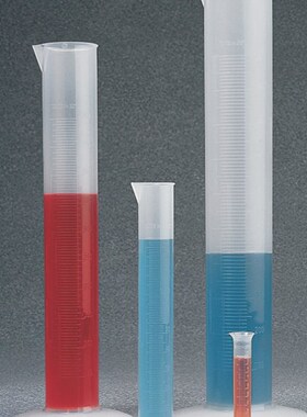 3664-0100Nalgene耐洁100ml经济型量筒聚丙烯PP带刻度塑料烧杯