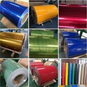 大量销售 PVDF涂层银灰色 饰浅橙色铝卷 3004铝镁锰屋面板 幕墙装