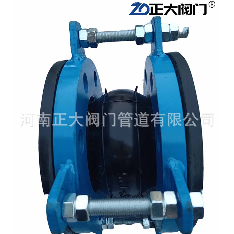 可曲挠橡胶接头XTQ1RF压力PN4.0MPa法兰橡胶柔性软连接GB/T26121