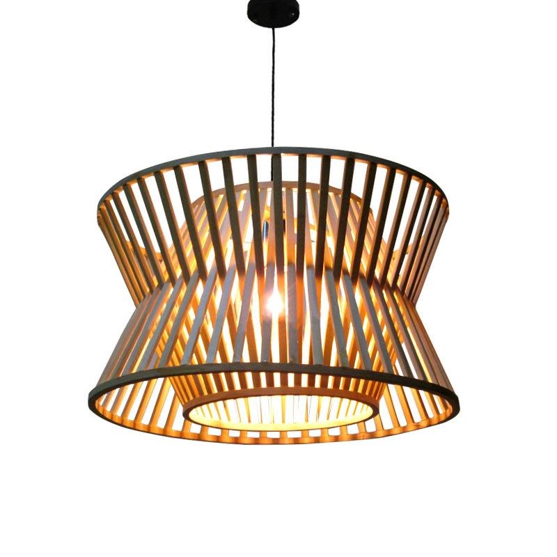 中式仿古实木吊灯日式榻榻米原木和室灯具中餐馆农家乐茶楼木艺灯,家装灯饰光源,客厅吊灯,淘宝优惠券,粉丝福利购,淘宝优惠卷