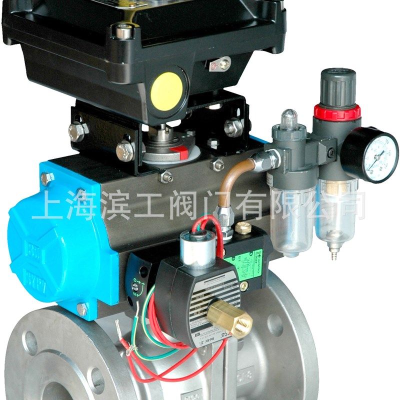 气动球阀Q641F 气动铸钢球阀DN100 上海法兰球阀 铸钢球阀 球阀,五金/工具,球阀,淘宝优惠券,粉丝福利购,淘宝优惠卷