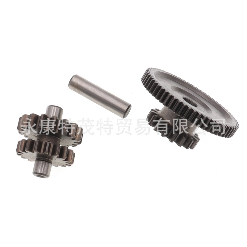ATV四轮CG125 CG200 CG250发动机起动齿轮17T马达齿减速器总成