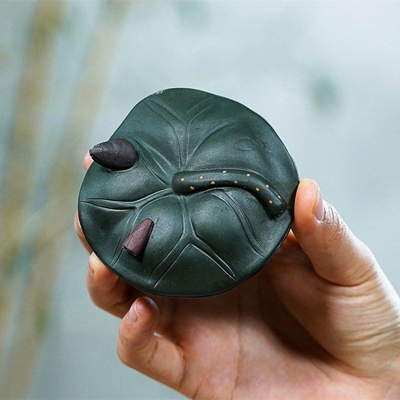 宜兴紫砂喷水茶宠摆件手工荷叶青蛙田鸡雕塑茶具茶道配件陶瓷可养,餐饮具,茶宠摆件,淘宝优惠券,粉丝福利购,淘宝优惠卷