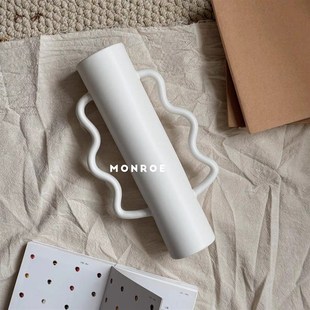 高级感现代艺术花瓶家居软装桌面插花摆件