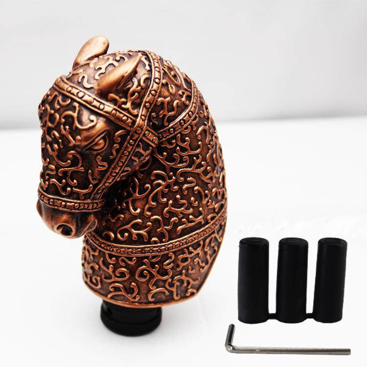 汽车改装档把头通用手动挡排挡头个性排档杆马头创意自动挂挡杆头