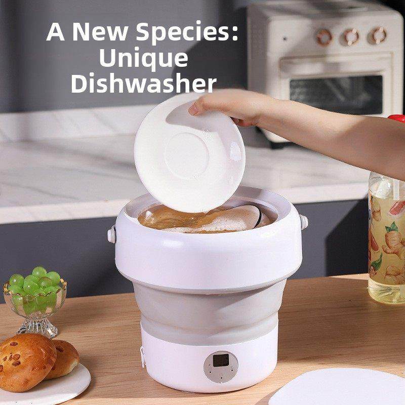 新型折叠洗碗机家用小型涡轮洗碗机水果和蔬菜清洗机迷你洗碗机