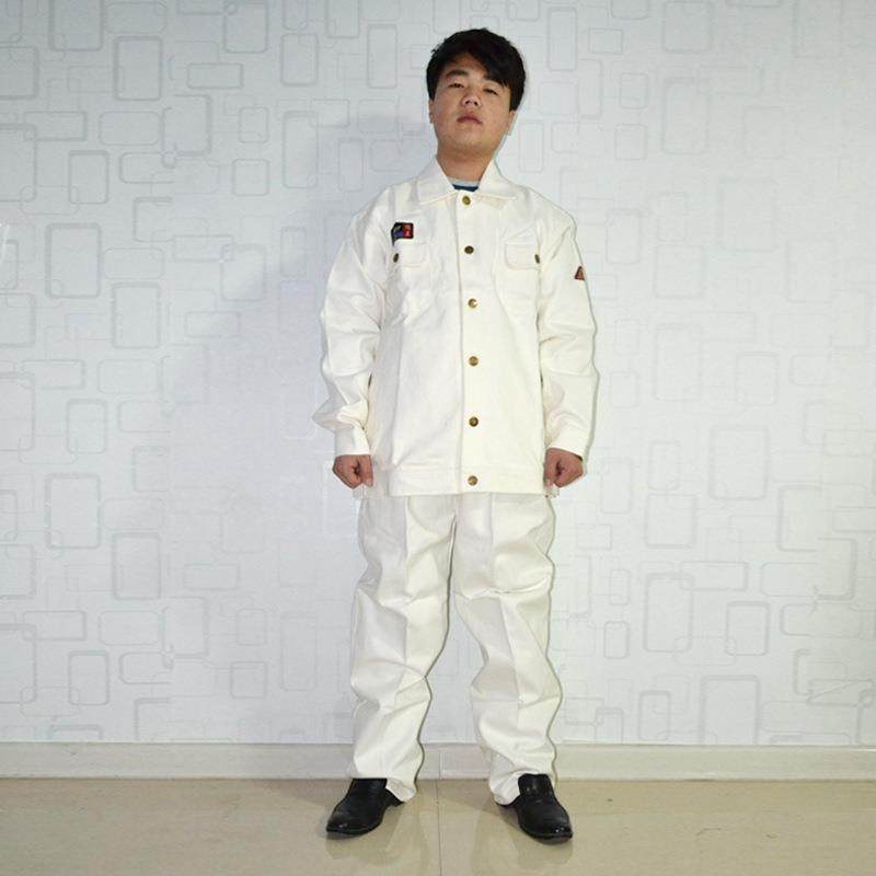 佰益纯棉纱卡耐高温船厂钢厂电焊阻燃工装防护套装防阻燃工作服,特色手工艺,其他特色工艺品,淘宝优惠券,粉丝福利购,淘宝优惠卷