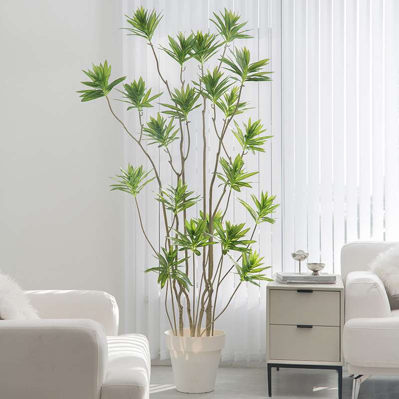 百合竹仿真绿植大型室内仿生假盆栽植物盆景客厅高仿真办公