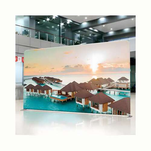 Custom  Design 10*8ft Straight Backdrop Wall Banner