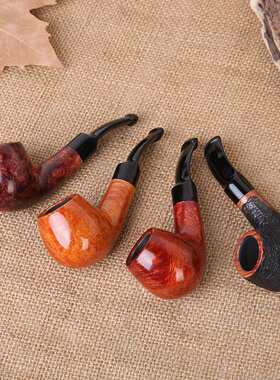 石楠木小迷你掌心斗小号烟具石楠小红点款烟斗新手入门适用掌心斗
