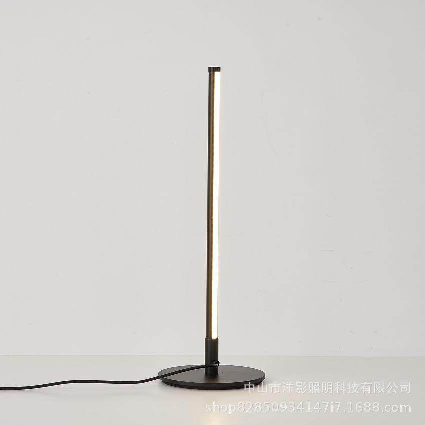 北欧轻奢暖光阅读台灯民宿客房卧室书房现代简约LED线条台灯,特色手工艺,其他特色工艺品,淘宝优惠券,粉丝福利购,淘宝优惠卷