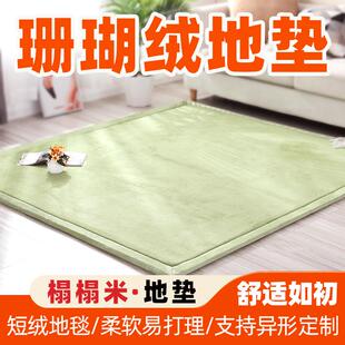 地毯家用客厅卧室床边毯榻榻米加厚防摔宝宝爬行垫儿童围栏地垫