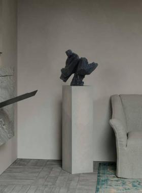 客厅办公室中式摆设家居抽象人物雕塑侘寂风摆件房间软装装饰布置