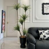 彷真植物龙须树落地盆栽室内大型彷生绿植摆件客厅轻奢装 饰花假树