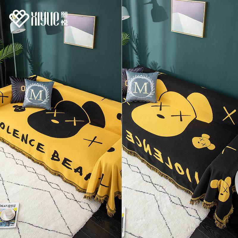 沙发盖布北欧ins风盖毯沙发巾全盖沙发套罩沙发垫四季通用,居家布艺,沙发套,淘宝优惠券,粉丝福利购,淘宝优惠卷