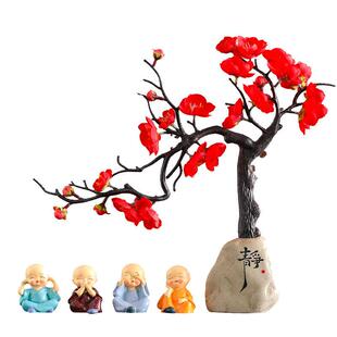 平安小和尚家居饰品摆件玄关卧室客厅电视酒柜装饰办公室好物推荐