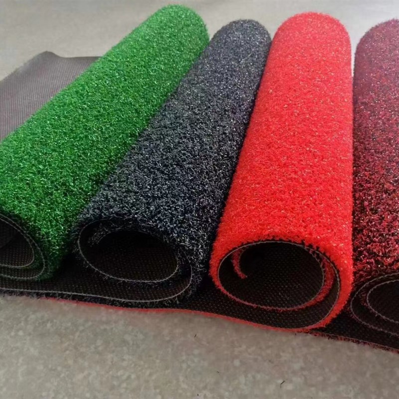 绿色草坪垫 刮泥垫 门厅卧室彩色条纹垫厨房脚垫卫生间地垫